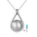 wholesale 925 Sterling Silver Heart Shape Pendant With Ball Design-0-0