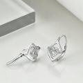 wholesale TOUPOP Leverback Earring For Women Sterling Silver Dangle Drop Hoop Earrings For Women Birthday Anniversary Christmas Gifts -0-6