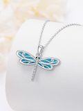 wholesale Sterling Silver Turquoise Necklace Jewelry for Women Gifts-0-8