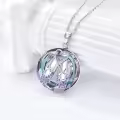 TOUPOP Sterling Silver Crystal Ballerina Necklace Ballet Dance Recital Gift-0-4