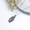 wholesale 925 Sterling Silver Owl Tree of Life Pendant Necklace - Unique s for Men & Women-0-2