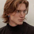 wholesale 925 Sterling Silver Hoop Earrings Gun Black Plated Egyptian Hieroglyphs-0-4