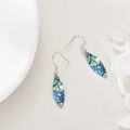 wholesale 925 Sterling Silver Abalone Shell Tree of Life Dangle Earrings for Women-0-2
