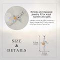 wholesale 925 Sterling Silver Cross Pendant With Orange Enamel Flower Design-0-4