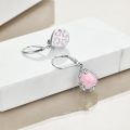 wholesale 925 Sterling Silver Teardrop Earrings Wholesale With Blue Gemstone And Scroll Design-0-16