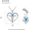 wholesale 925 Sterling Silver Fairy Angel Caduceus RN Nurse Necklace for Women-0-5
