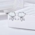 wholesale 925 Sterling Silver Cloud & Rain Drop Earrings with Anti-Allergenic Hypoallergenic Design - Perfect Gift for Women-0-2