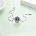 wholesale 925 Sterling Silver Blue Crystal Tree Of Life Urn Bracelet For Ashes Cremation Jewelry-0-2