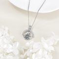 wholesale 925 Sterling Silver Pendant Necklace With Religious Figure Design-0-2