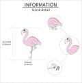 wholesale 925 Sterling Silver Flamingo Stud Earrings Animal s for Women-0-4
