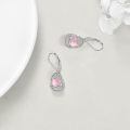 wholesale 925 Sterling Silver Tree Of Life Drop Earrings Wholesale With Green Stone-0-21