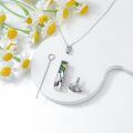 TOUPOP Silver Mountain Urn Necklace-0-1