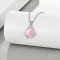 wholesale Sterling Silver Crystal Filigree Teardrop Pendant Necklace-0-60
