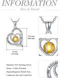 wholesale 925 Sterling Silver Softball Heart Pendant Necklace Sporty Gifts for Women Girls-0-3