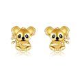 wholesale 14k Gold Starfish Moissanite Stud Earrings For Women-0-1