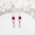 wholesale 925 Sterling Silver Bowling Ball & Pin Drop Earrings Sports Gift for Players-0-3