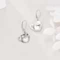 wholesale 925 Sterling Silver Sloth in Cup Drop Earrings for Women-0-2