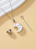 wholesale TOUPOP Tree Of Life Urn Necklaces For Ashes 925 Sterling Silver Moon Cremation Jewelry Memorial Keepsake Jewelry With Funnel Filler For Women Men -0-2