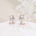 wholesale 925 Sterling Silver Piggy Stud Earrings for Women - Cute Animal Jewelry-0-2