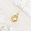 wholesale 925 Sterling Silver Heart Pendant Necklace Wholesale Gold Plated-0-32