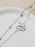wholesale 925 Sterling Silver Angel Wing Infinity Charm Bracelet Wholesale for Women Girls-0-3