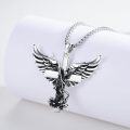 wholesale 925 Sterling Silver Guardian Angel Pendant Cross Chain Catholic Religious s for Women Men Boys Girls-0-4