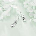 wholesale 925 Sterling Silver Golf Bag Dangle Earrings Sport Lover Music Lover s for Women Men-0-2