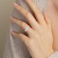 wholesale 925 Sterling Silver Opal Rings Wholesale With Zircon Accents-0-1
