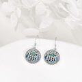 wholesale Sterling Silver Crystal Sister Earrings Birthday Gift for Sisters-0-58