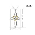 wholesale 925 Sterling Silver Celtic Knot Cross Infinity Love Heart Pendant Necklace-0-19