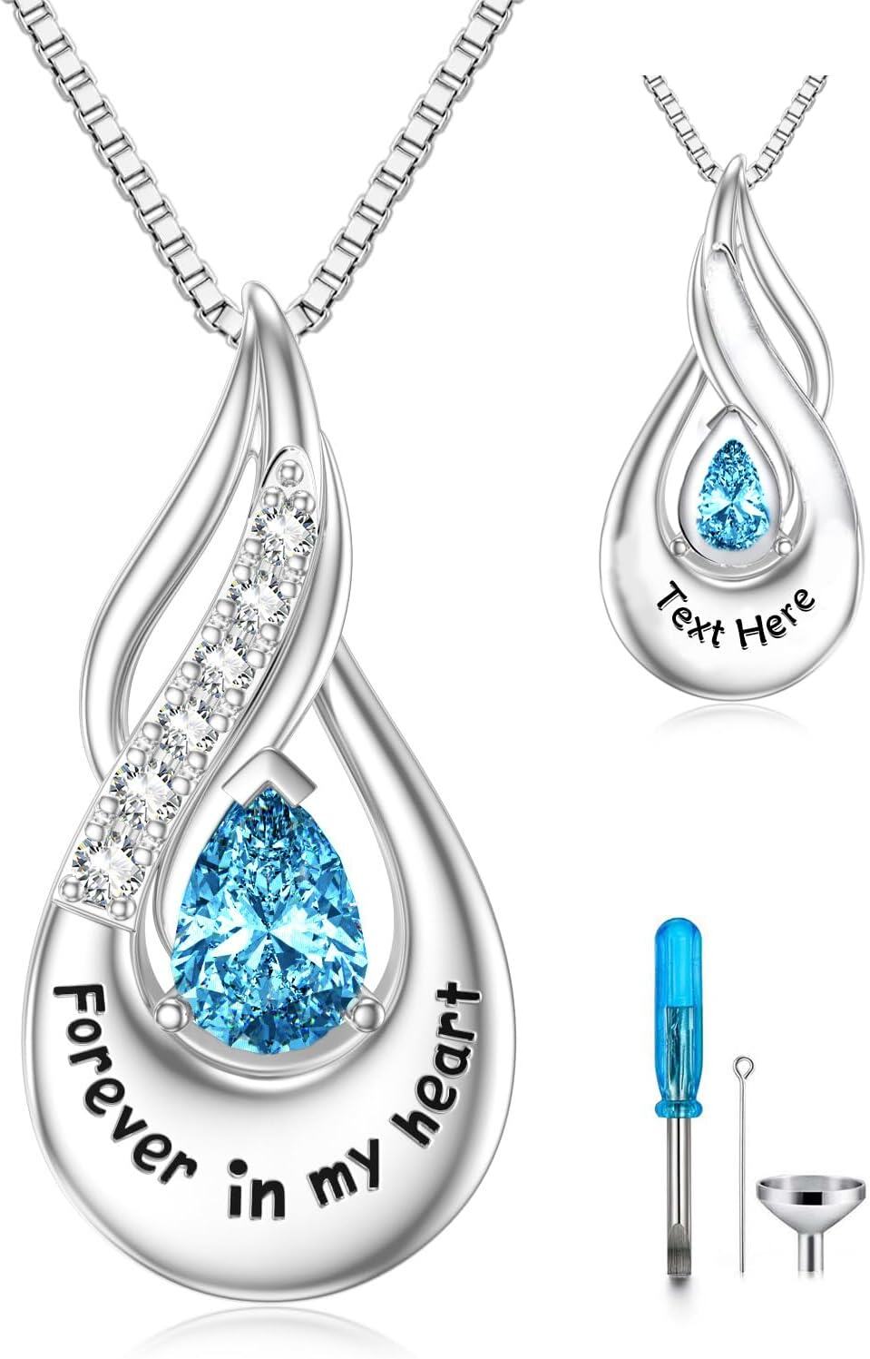 Sterling Silver Moonstone Opal Turquoise Larimar Black Onyx Cremation Jewelry for Ashes-Custom-Custom-A 04-Apr-Crystal Non-custom-A 04-Apr-Crystal Custom-A 03-Mar-Aquamarine Custom-A 03-Mar-Aquamarine-A 04-Apr-Crystal-A 10-Oct-Pink-Non-custom-A 04-Apr-Crystal-A 10-Oct-Pink Custom-Custom