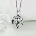 wholesale 925 Sterling Silver Jasper Tree of Life Pendant Necklace for Women Birthdays Gift Ideas-0-1