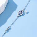 wholesale 925 Sterling Silver Evil Eye Bracelet for Women Infinity Protection -0-1