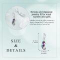 wholesale 925 Sterling Silver Seahorse Colorful Enamel Leverback Drop Earrings Gift for Women Girls Mom Daughter-0-4