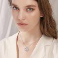 TOUPOP Sterling Silver Heart Initial A-Z Letter Pendant Necklace Gift for Women-0-1