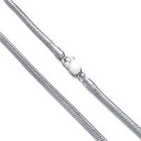 wholesale 925 Sterling Silver Snake Chain Necklace-Length:16 Inches 1MM