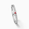 TOUPOP 925 Sterling Silver/10k/14k/18k Gold Moissanite Couple Wedding Ring Set-0-3