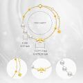 wholesale 14k Gold Bracelet Wholesale With Pearls And Bird Charm-0-3