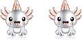wholesale 925 Sterling Silver Hypoallergenic Axolotl Stud Earrings for Women Girls - Cute Animal -0-0