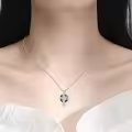 TOUPOP 925 Sterling Silver Celtic Cross Pendant Necklace Women's Gift-0-1