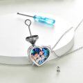 wholesale Silver Abalone Shell Sisters Necklace Gift for Sister in Law Birthday Jewelry-0-2