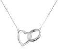 wholesale TOUPOP Sterling Silver Heart Necklace For Women I Love You To The Moon And Back Pendant Necklace Anniversary Birthday Jewelry Gifts For Women Her -0-0