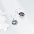 wholesale 925 Sterling Silver Celtic Knot Moon & Sun Shell Drop Earrings Gifts for Her-0-3