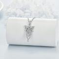 wholesale Sterling Silver Stone Arwen Evenstar Pendant Necklace LOTR Inspired Jewelry Gift for Women Men Teens Mothers Day-0-14