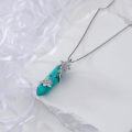 wholesale 925 Sterling Silver Turquoise Butterfly & Dragonfly Pendant Necklace for Women's Gifts-0-3