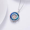 wholesale 925 Sterling Silver & Cubic Zirconia Sister Necklace Always My Sister Forever My Friend Gift for Women-0-4