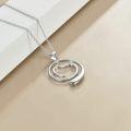 wholesale 925 Sterling Silver Heart Pendant Necklace with Chain for Women -0-2