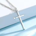 wholesale 925 Sterling Silver Cross Pendant Chain Set-0-4