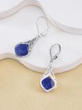 wholesale 925 Sterling Silver Teardrop Drop Earrings Wholesale With Celtic Knots-0-44