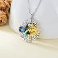 wholesale Sterling Silver Celtic Moon Sun Star Necklace for Women Girls-0-21